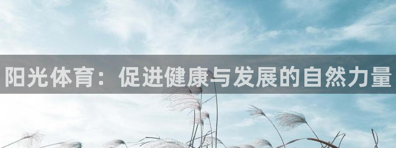 凯发官网下载招商电话号码是多少啊：阳光体育：促进健康